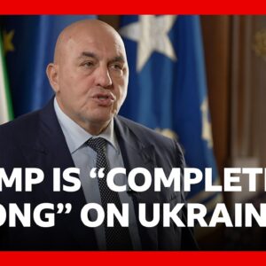 Trump 'completely wrong' to restrict support for Ukraine, Italian minister tells BBC | BBC News