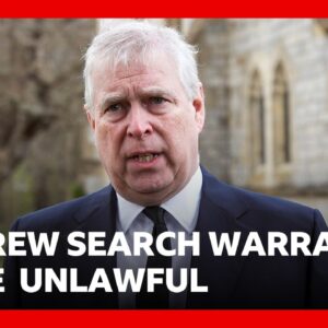 Police accept Andrew search warrants were unlawful | BBC News