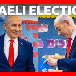 Record numbers of Israelis vote in crucial election | BBC News