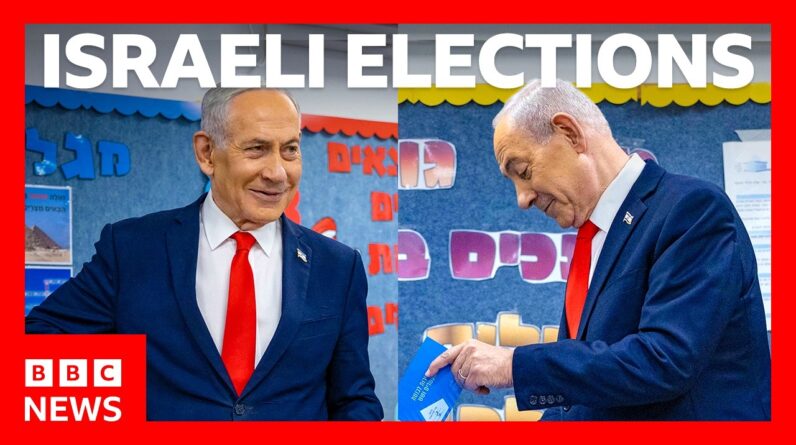 Record numbers of Israelis vote in crucial election | BBC News