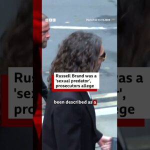Russell Brand was a 'sexual predator', prosecutors allege. #BBCNews