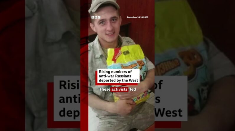 Rising numbers of anti-war Russians deported by the West. #Deportation #Russia #BBCNews