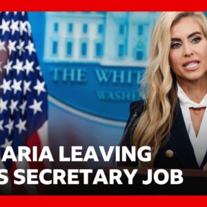 White House says Zacharia leaving press secretary role days after taking job | BBC News
