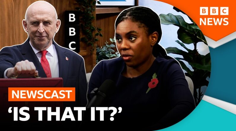 What is Conservative leader Kemi Badenoch's reaction to the UK Budget?  | BBC Newscast