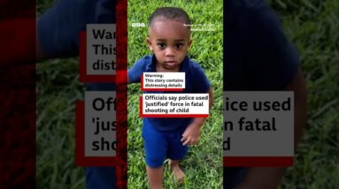 Police used 'justified' force in fatal shooting of child, says attorney general. #BBCNews