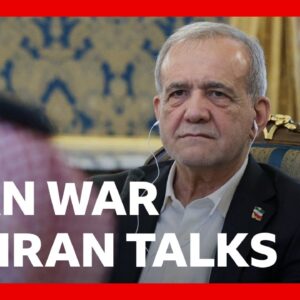 Iran's president holds talks with Saudi Arabia, Pakistan and Turkey in Tehran | BBC News