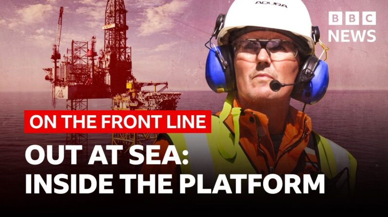 An inside look at Jackdaw, the controversial new gas platform off the UK coast | BBC News