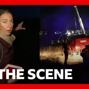 We went to the scene of Spain’s deadly train crash – here's what we saw | BBC News