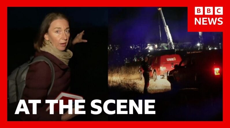 We went to the scene of Spain’s deadly train crash – here's what we saw | BBC News