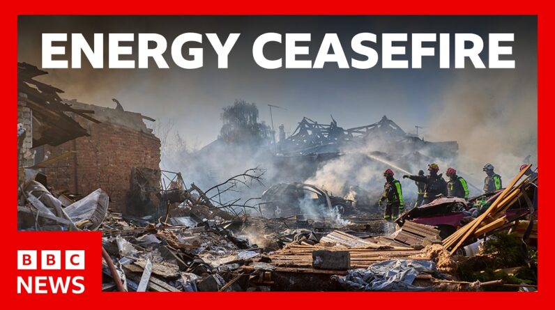 Zelensky says Russia hit Ukrainian power plant after Trump declared energy ceasefire | BBC News