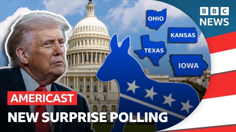Democrats ahead in big Republican states: Ohio, Kansas, Iowa, Texas | BBC Americast