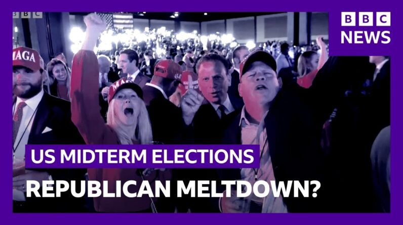 Are Donald Trump’s Republicans facing a meltdown at these midterm elections? | BBC News