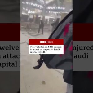 Twelve killed and 300 injured in attack on airport in Saudi capital Riyadh. #Saudi #Riyadh #BBCNews