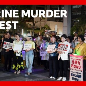 US Marine arrested over murder of woman in Japan's Okinawa | BBC News
