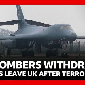US pulls bombers from UK air base after suspected terror plot | BBC News