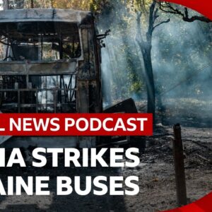 What we know about a Russian strike on buses in Ukraine | Global News Podcast