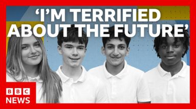 What British teenagers really think about their futures | BBC News
