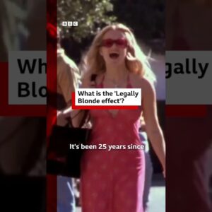 What is the 'Legally Blonde effect'? #LegallyBlondeEffect #BBCNews