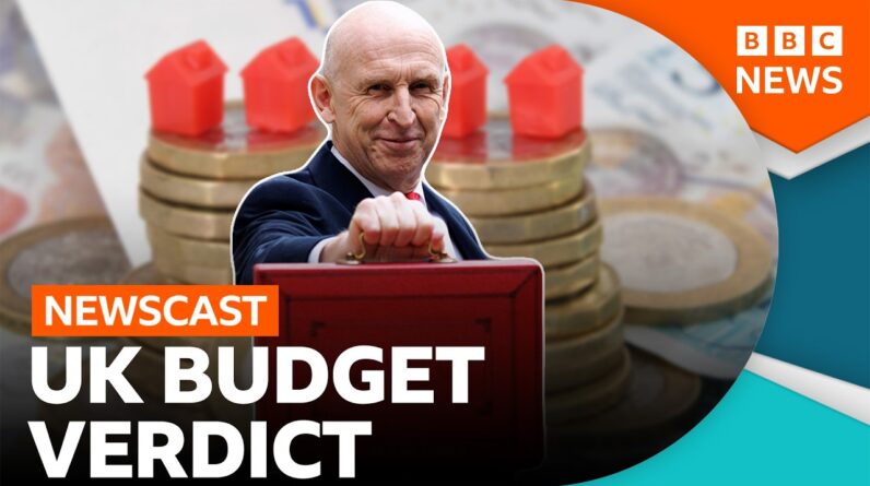 What one word describes the UK budget? | BBC Newscast
