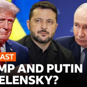 Why Is Trump Criticising Zelensky And Complimenting Putin? | BBC Newscast