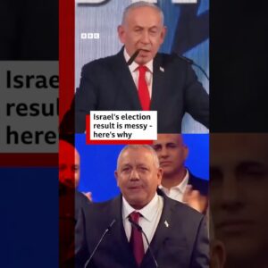 Why Israel's election result is messy. #Netanyahu #Eisenkot #Israel #BBCNews